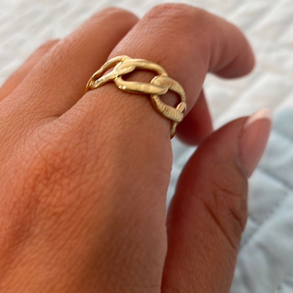 Chain Link Adjustable Ring